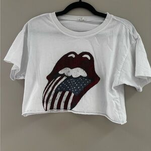 Garage White Graphic Tee